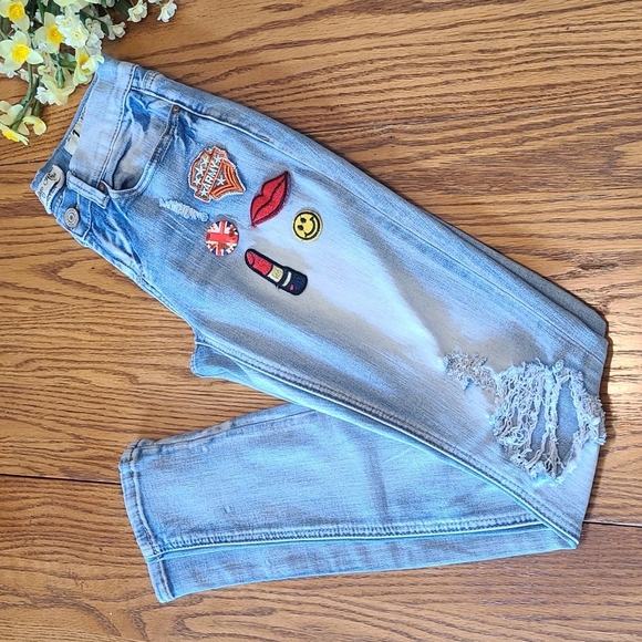 Indigo Rein Denim - Indigo Rein Forever Jeans - Patches - Size 1